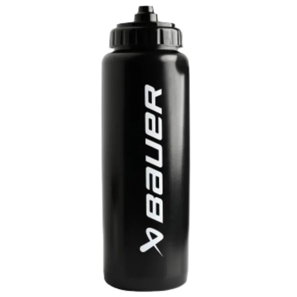Hokejová fľaša Bauer VALVETOP WATER BOTTLE Black 1,0L