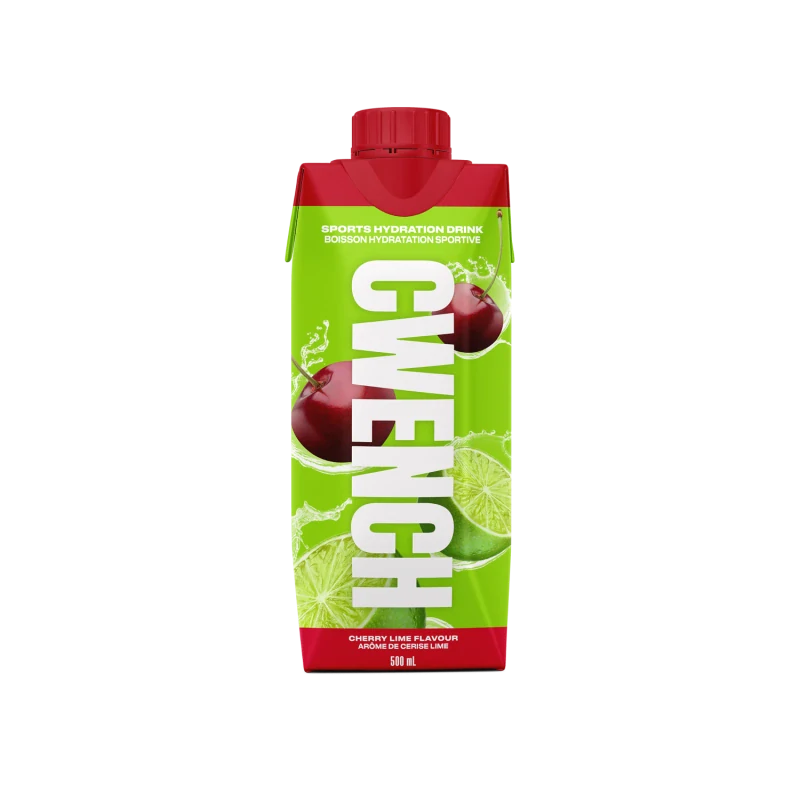 Športový nápoj CWENCH RTD Sports Drink / Cherry Lime - 0,5l