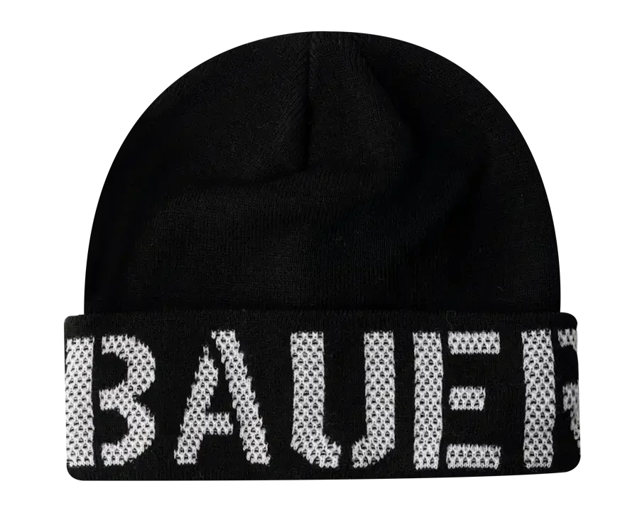 Detská zimná čiapka Bauer Intarsia Knit Toque Black