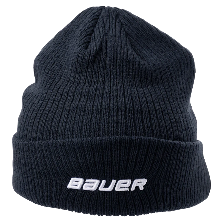Zimná čiapka Bauer TEAM RIBB TOQUE Tmavomodrá (NAVY)
