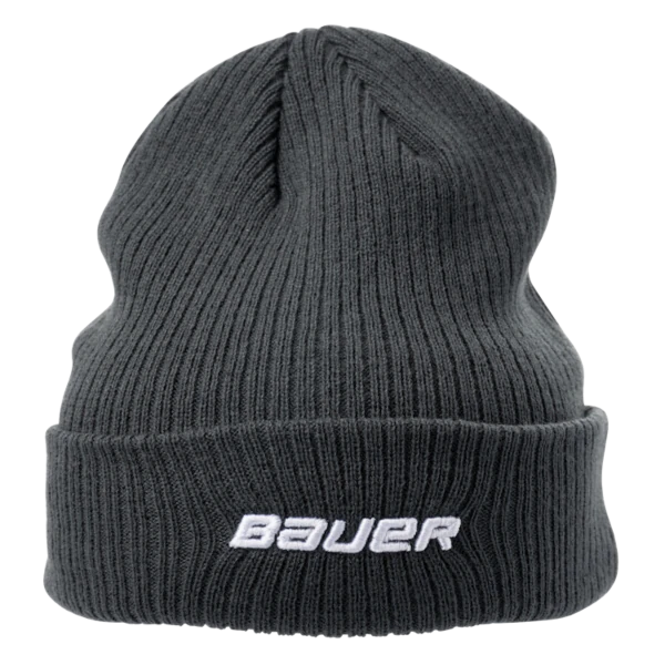 Zimná čiapka Bauer TEAM RIBB TOQUE Sivá (Grey)