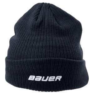 Zimná čiapka Bauer TEAM RIBB TOQUE Tmavomodrá (NAVY)