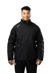 Pánska bunda Bauer Team Midweight Jacket čierna (Black)