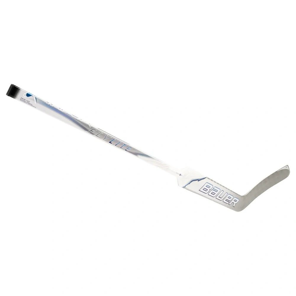 brankárska hokejka Bauer Vapor FLYLITE White/silver senior S25