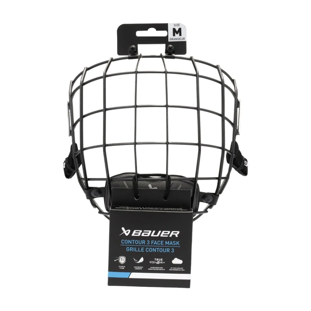 Košik Bauer Contour 3-Facemask S26 Black
