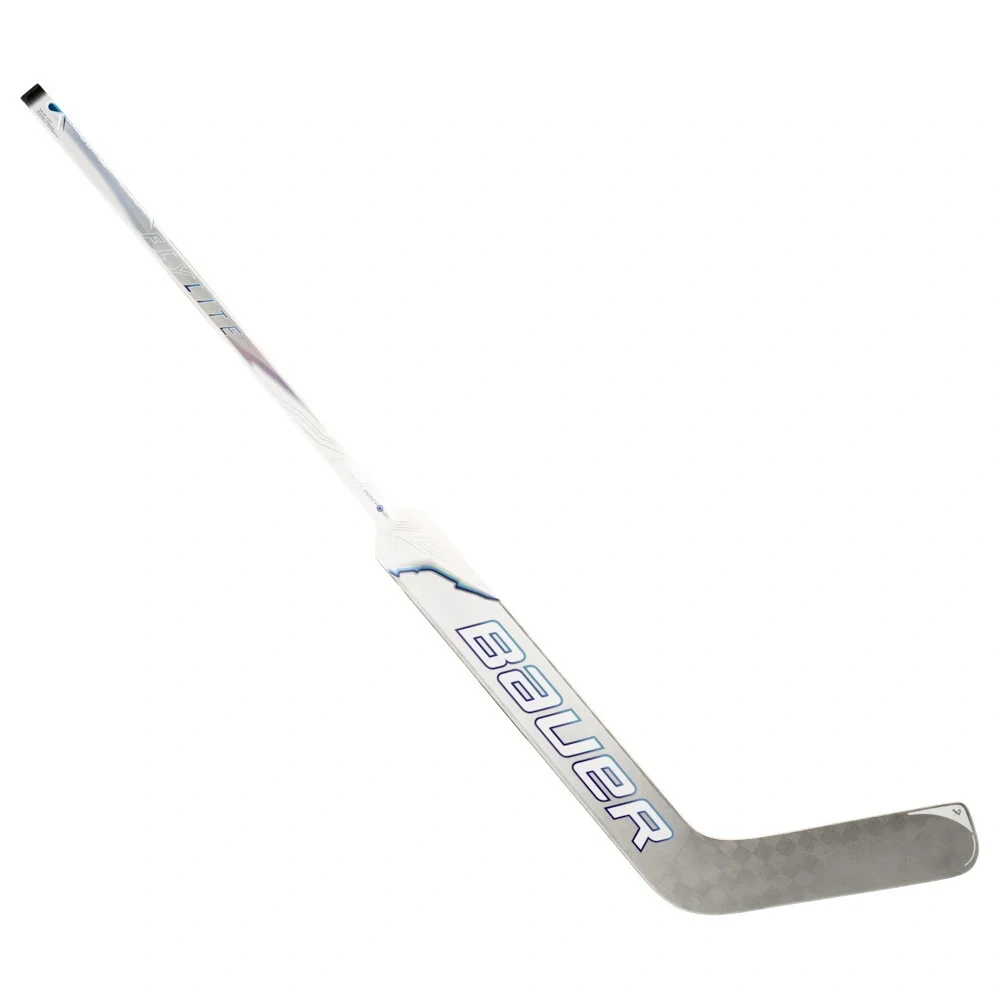 brankárska hokejka Bauer Vapor FLYLITE White/silver senior S25